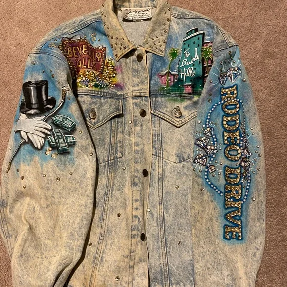 Jackets & Coats | Tony Alamo Vintage Denim Jacket Beverly